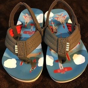 Never worn REEF sandals